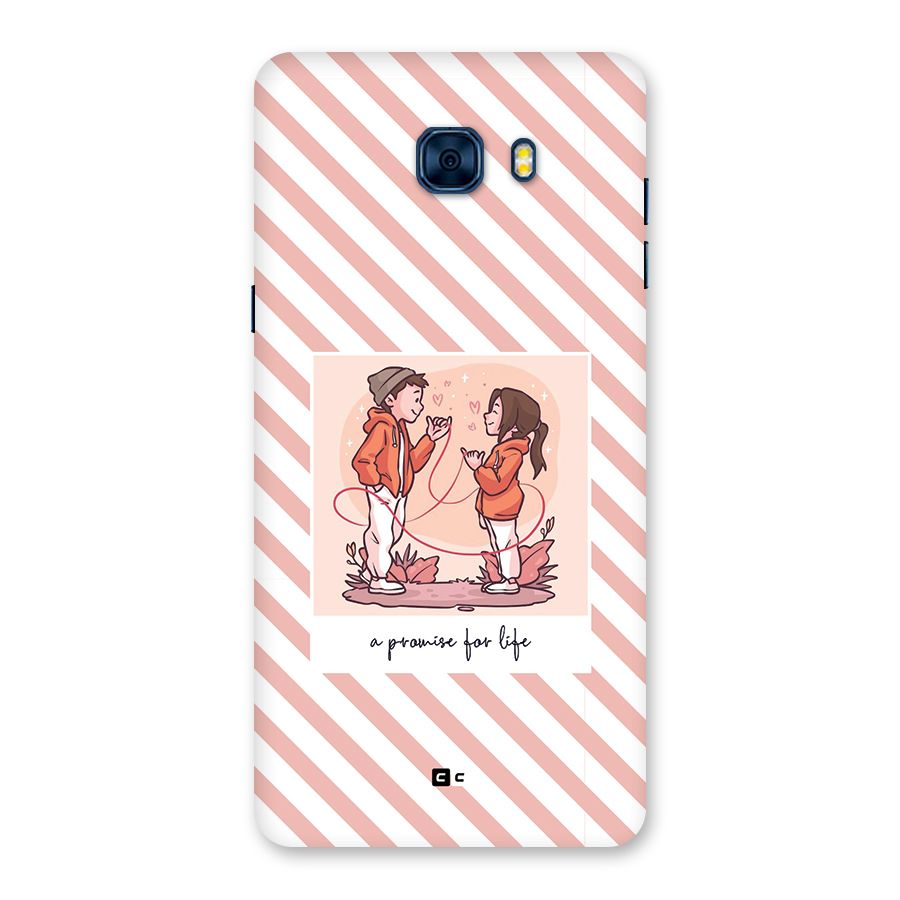 Promise For Life Back Case for Galaxy C7 Pro