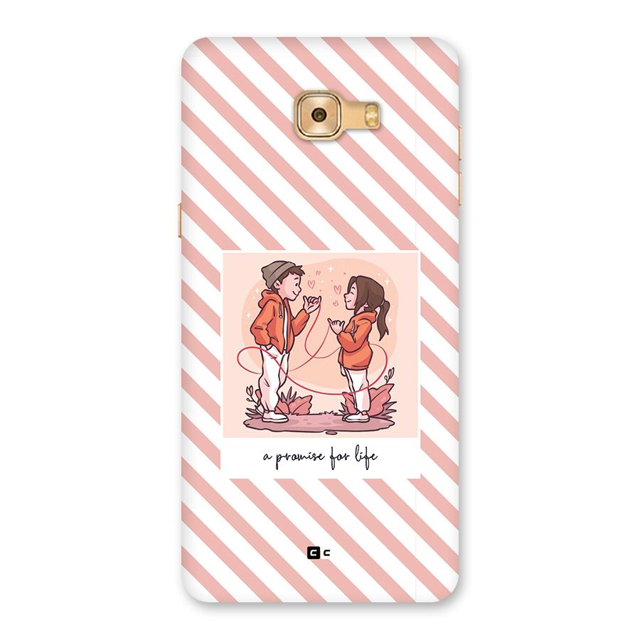 Promise For Life Back Case for Galaxy C9 Pro