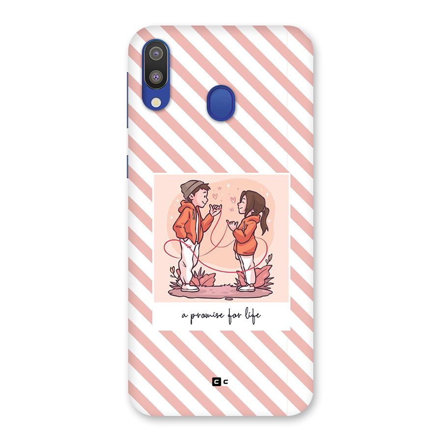 Promise For Life Back Case for Galaxy M20