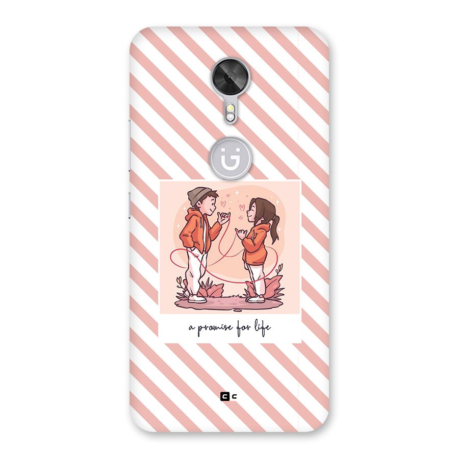 Promise For Life Back Case for Gionee A1