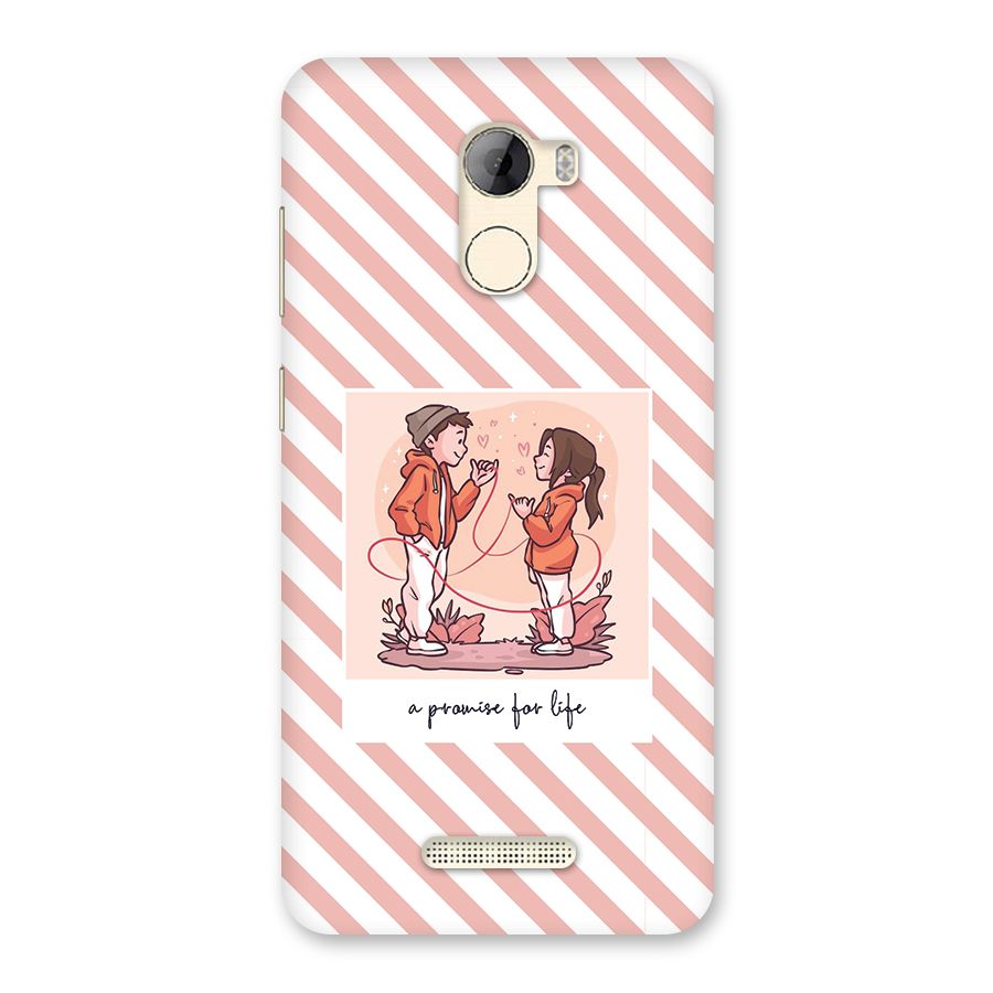 Promise For Life Back Case for Gionee A1 LIte