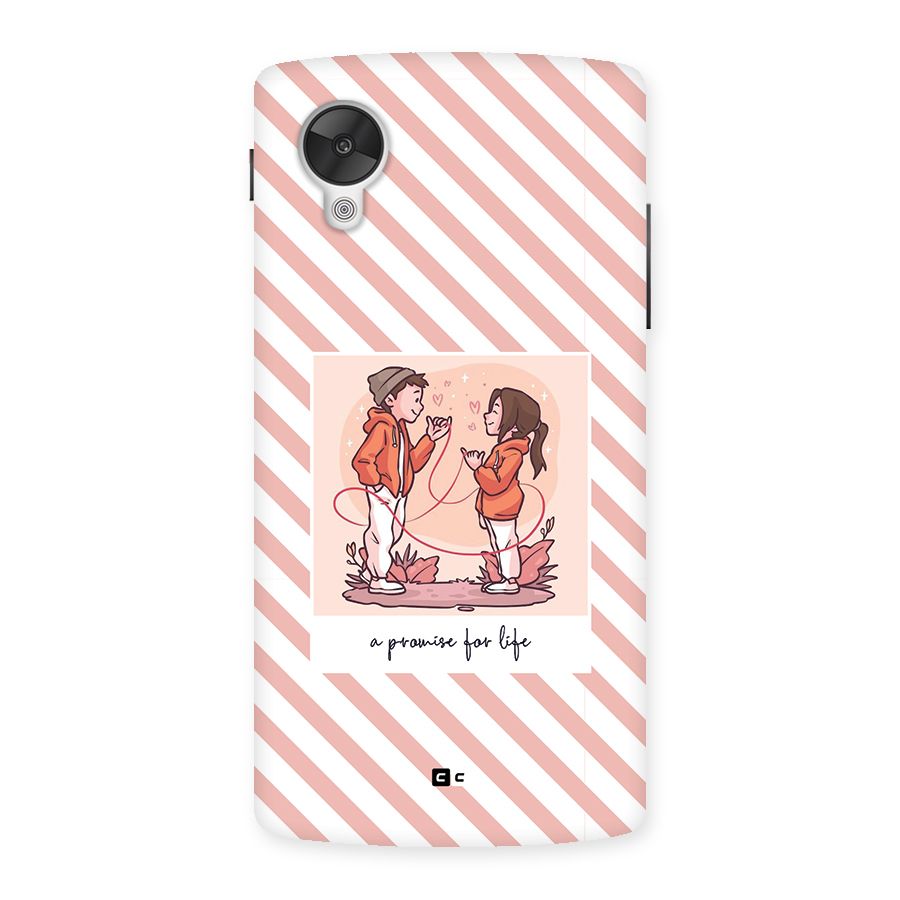 Promise For Life Back Case for Google Nexus 5