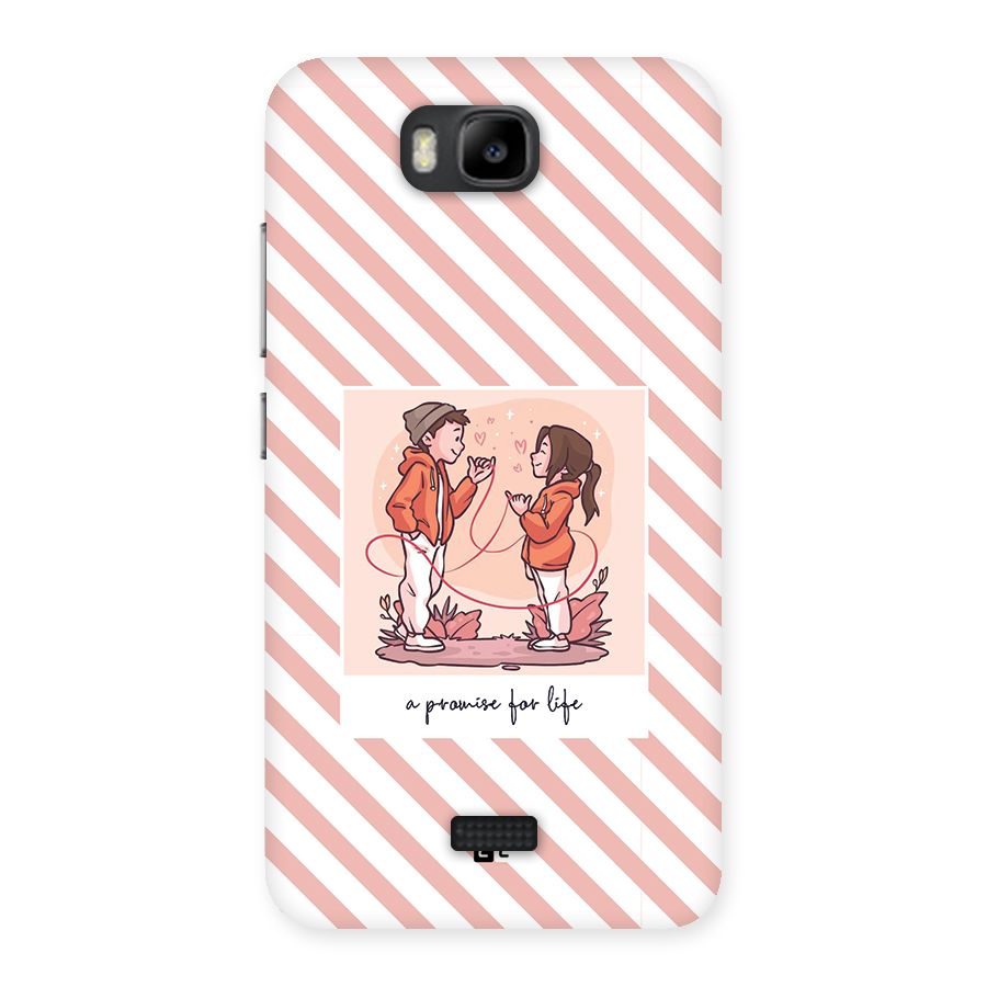 Promise For Life Back Case for Honor Bee