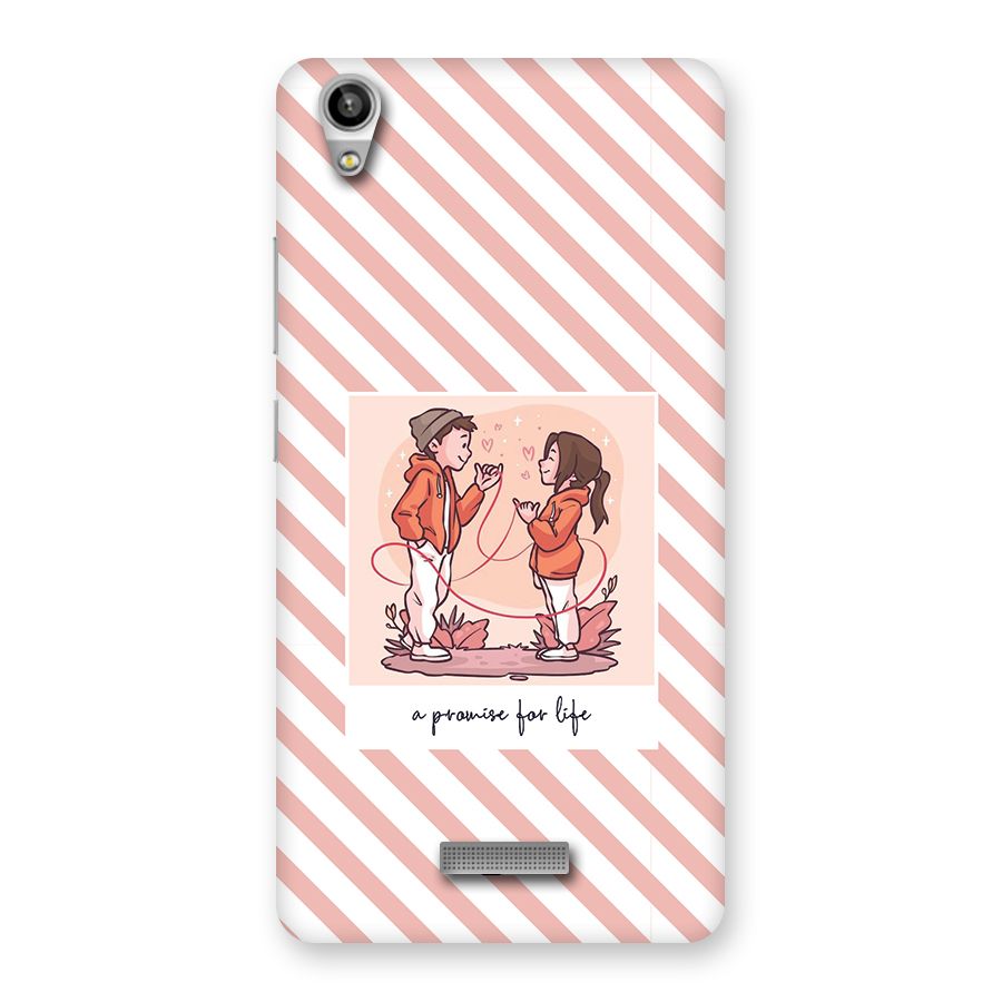 Promise For Life Back Case for Lava Pixel V1