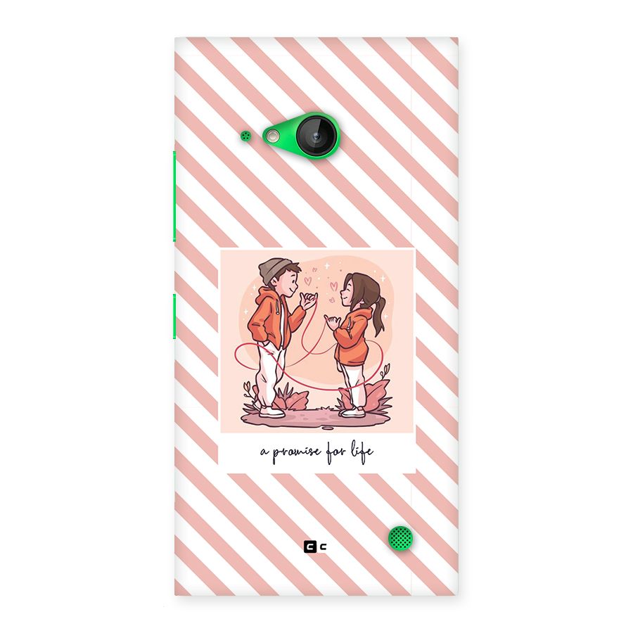 Promise For Life Back Case for Lumia 730