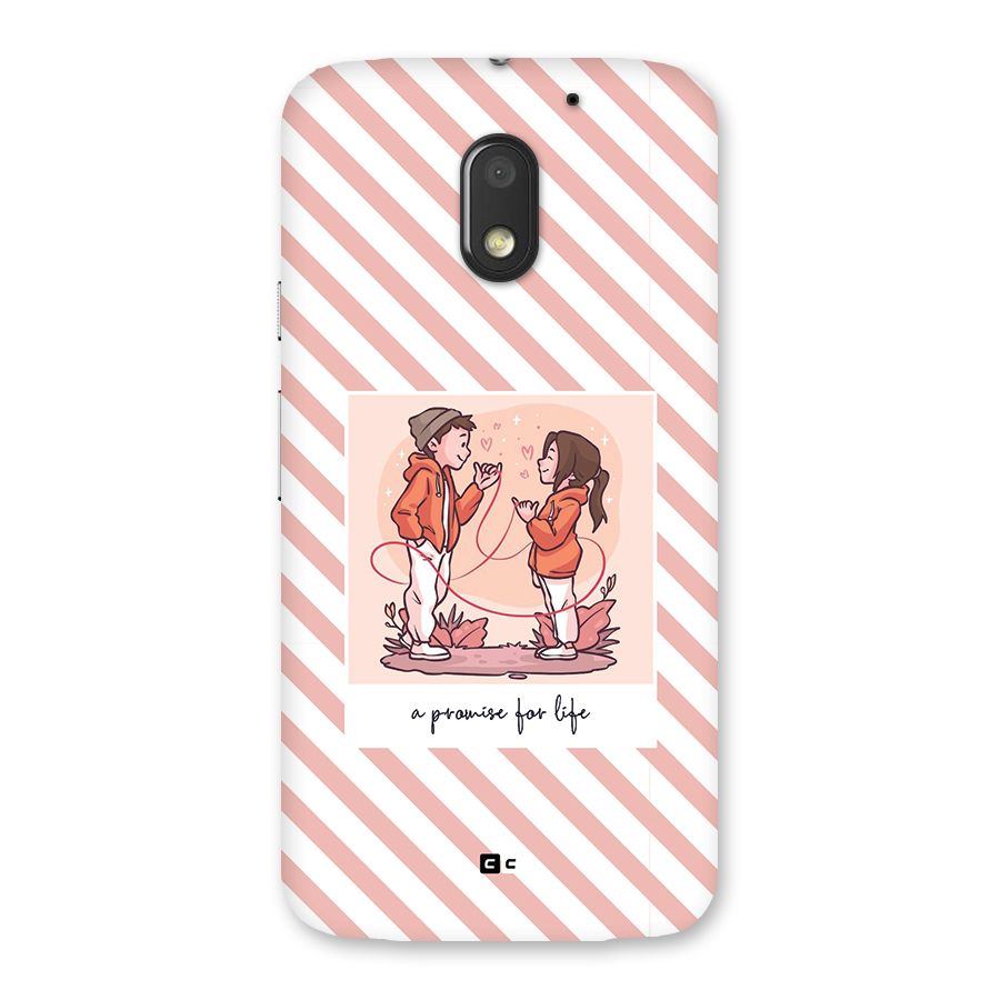 Promise For Life Back Case for Moto E3 Power