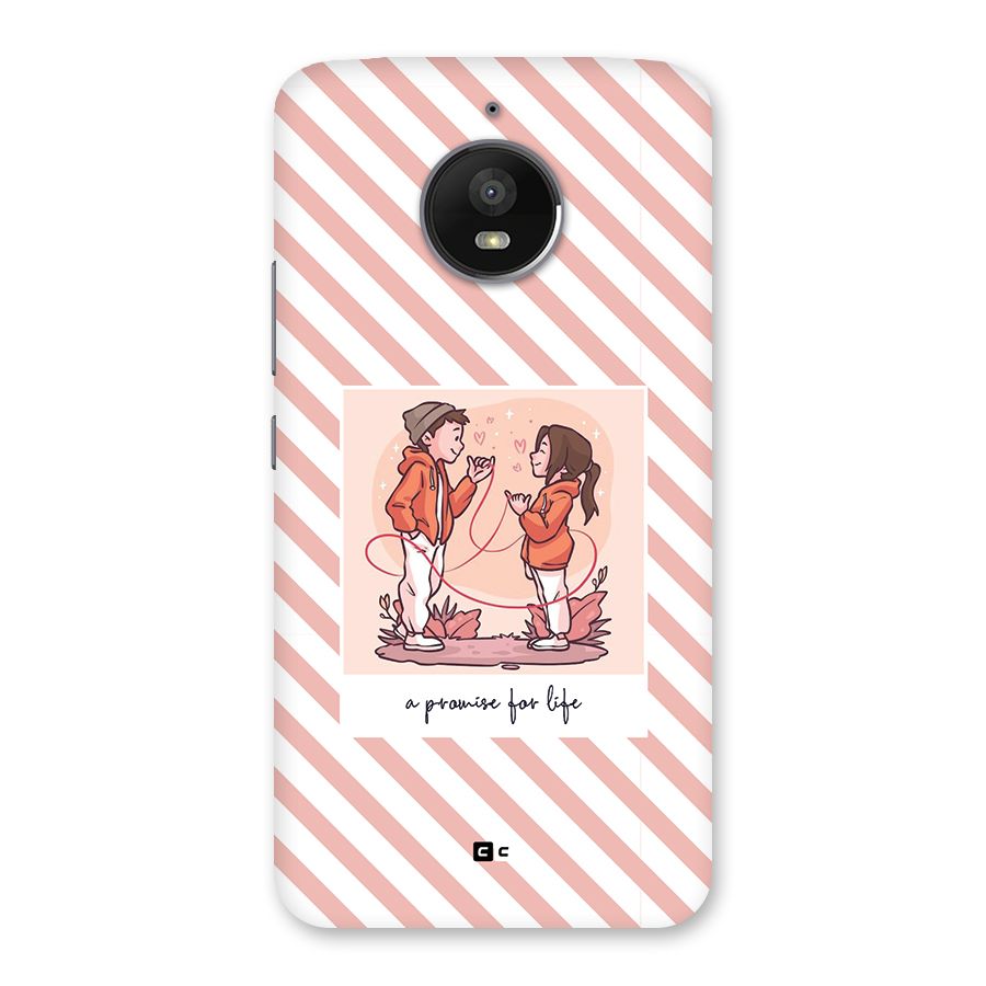 Promise For Life Back Case for Moto E4 Plus