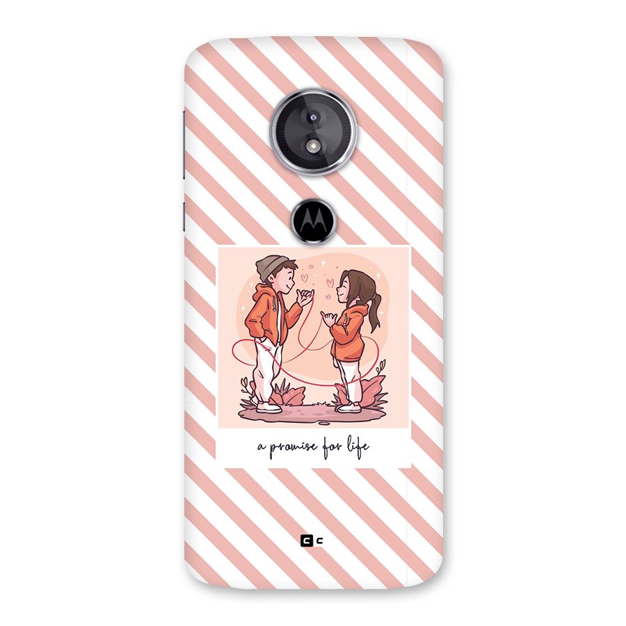 Promise For Life Back Case for Moto E5