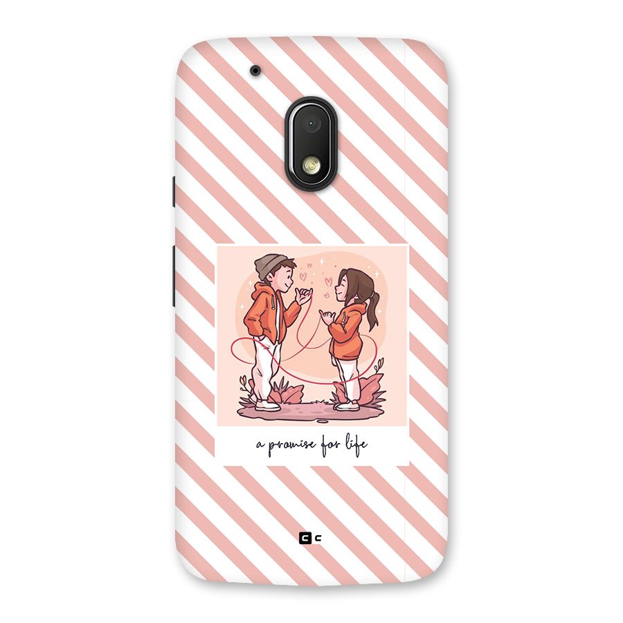 Promise For Life Back Case for Moto G4 Play