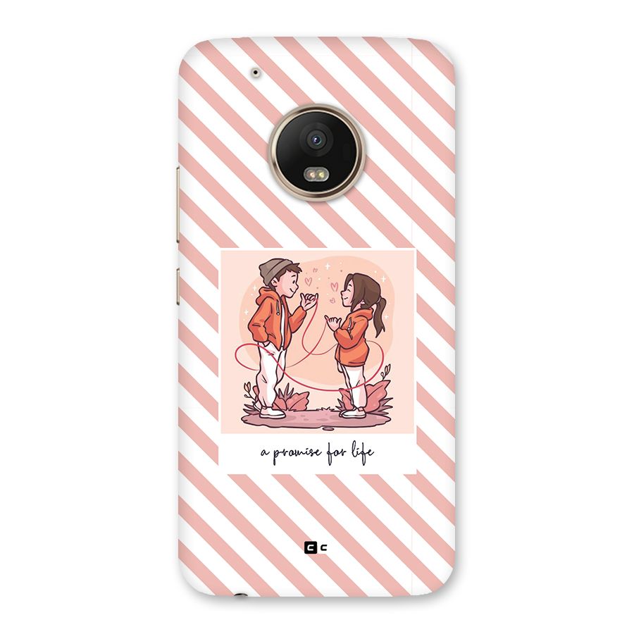 Promise For Life Back Case for Moto G5 Plus