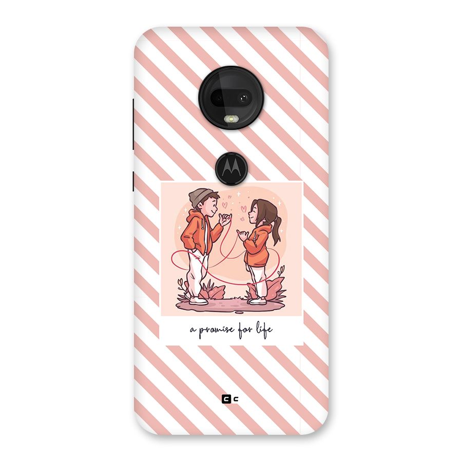 Promise For Life Back Case for Moto G7