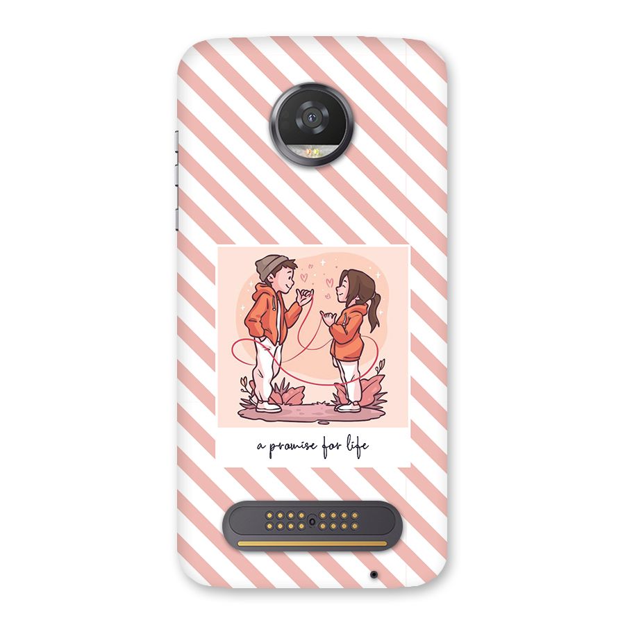 Promise For Life Back Case for Moto Z2 Play