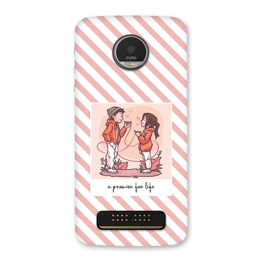 Promise For Life Back Case for Moto Z Play