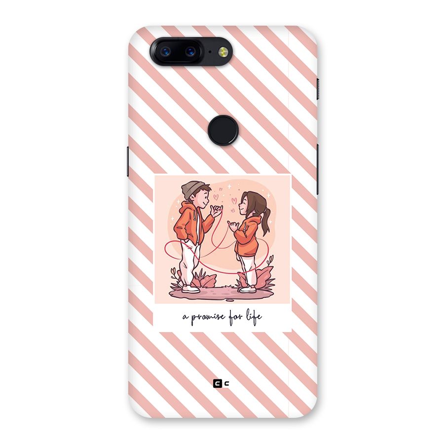 Promise For Life Back Case for OnePlus 5T