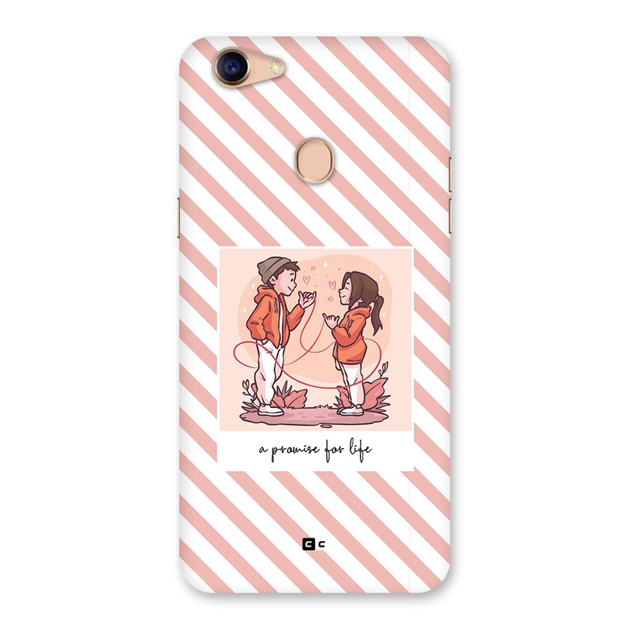 Promise For Life Back Case for Oppo F5