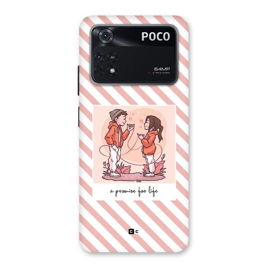 Promise For Life Back Case for Poco M4 Pro 4G
