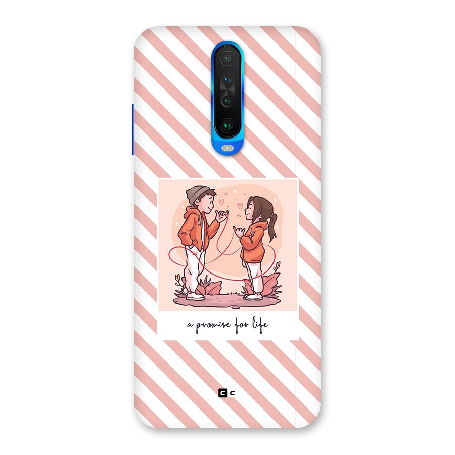 Promise For Life Back Case for Poco X2