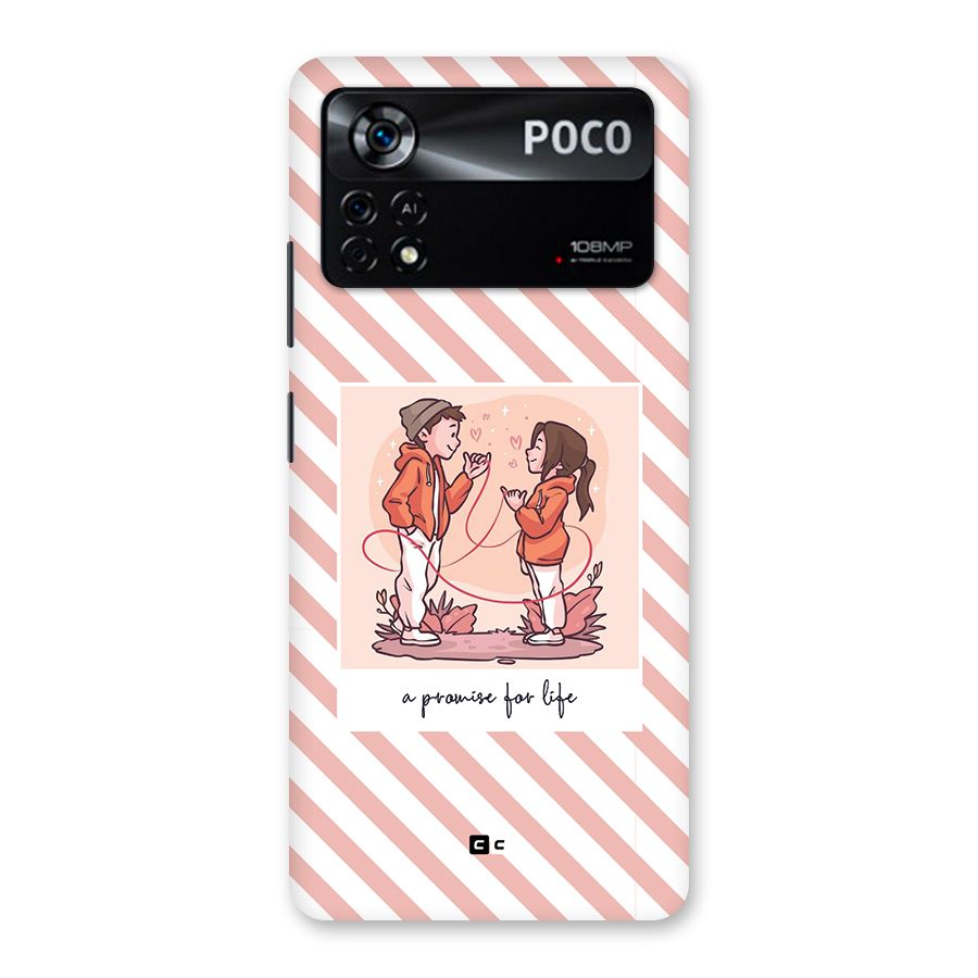 Promise For Life Back Case for Poco X4 Pro 5G