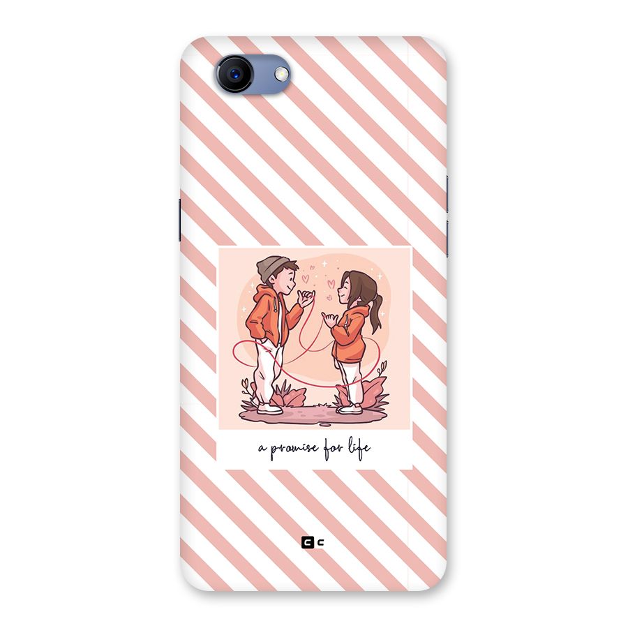 Promise For Life Back Case for Realme 1