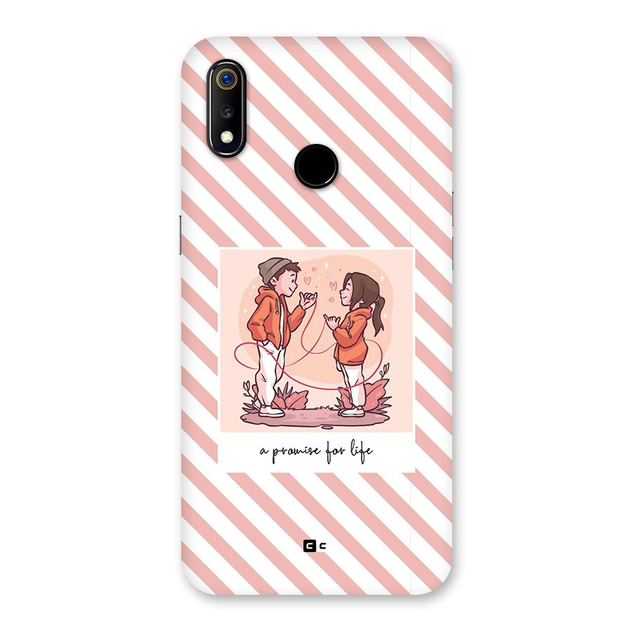 Promise For Life Back Case for Realme 3