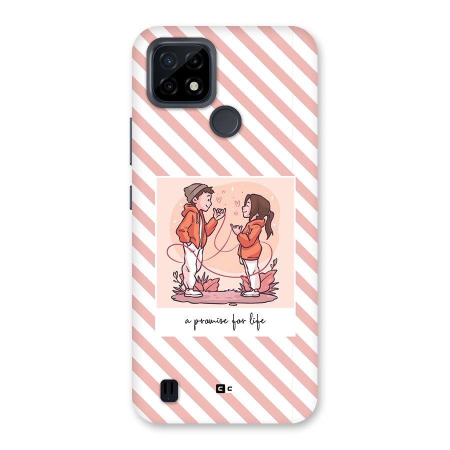 Promise For Life Back Case for Realme C21