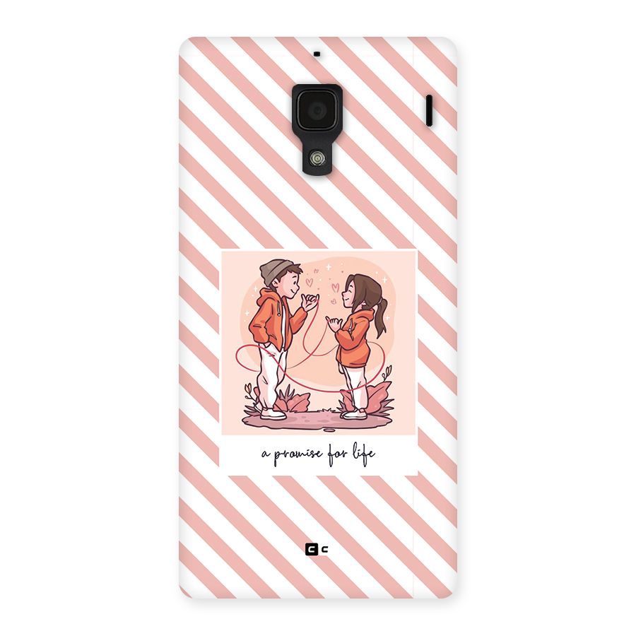 Promise For Life Back Case for Redmi 1s