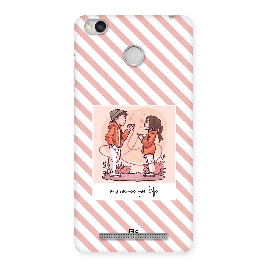 Promise For Life Back Case for Redmi 3S Prime