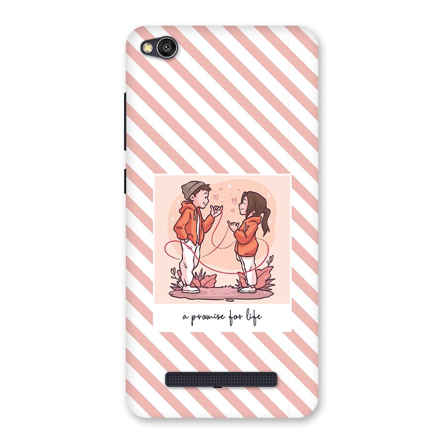 Promise For Life Back Case for Redmi 4A