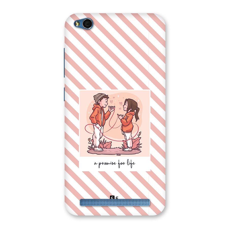 Promise For Life Back Case for Redmi 5A