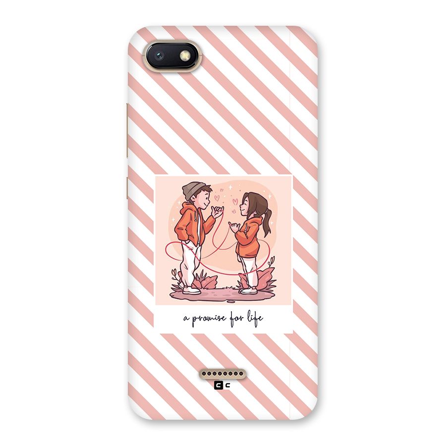 Promise For Life Back Case for Redmi 6A