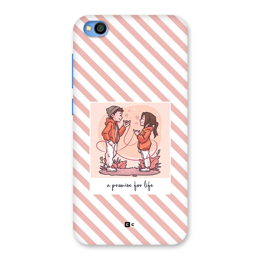 Promise For Life Back Case for Redmi Go