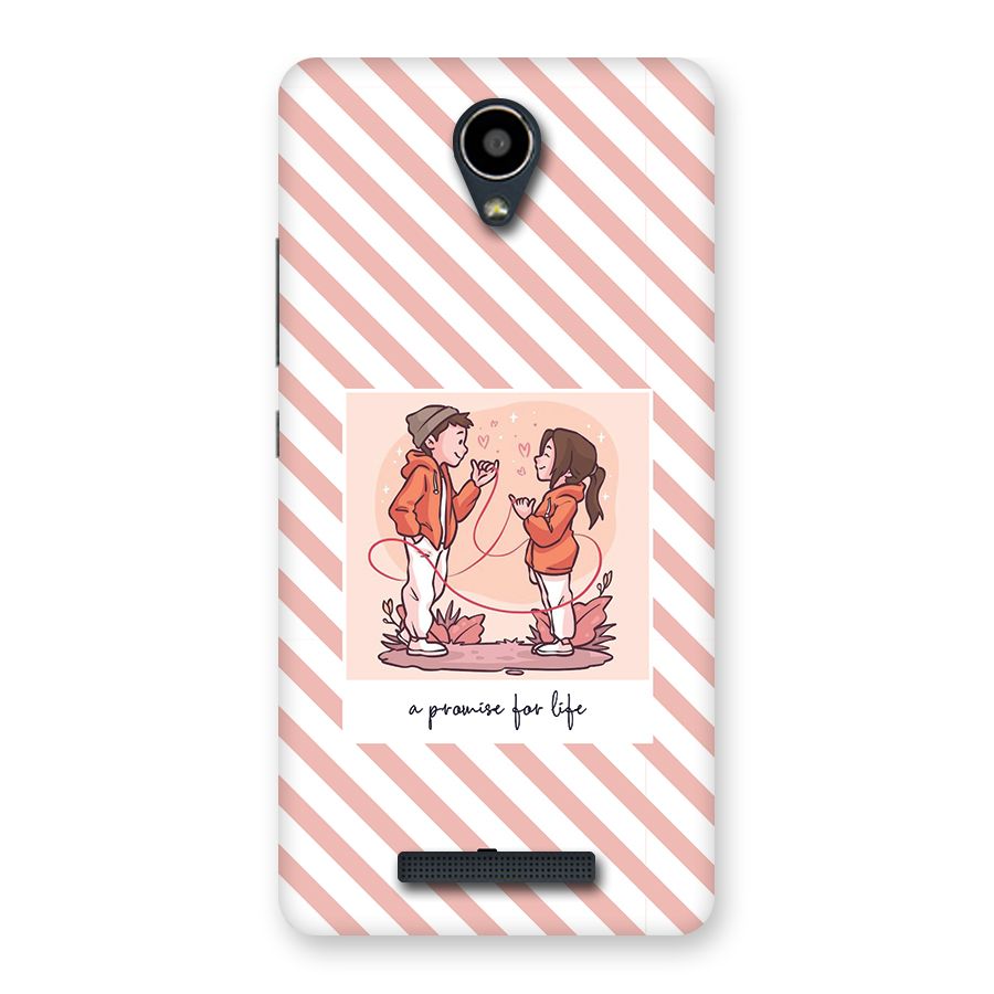 Promise For Life Back Case for Redmi Note 2