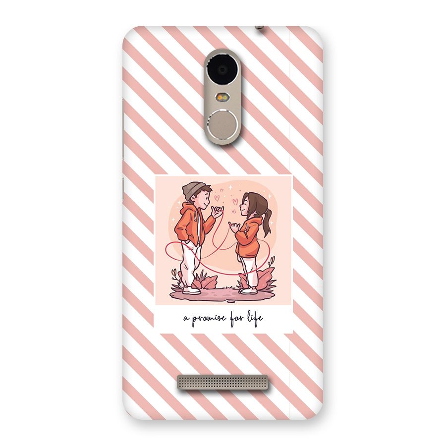 Promise For Life Back Case for Redmi Note 3