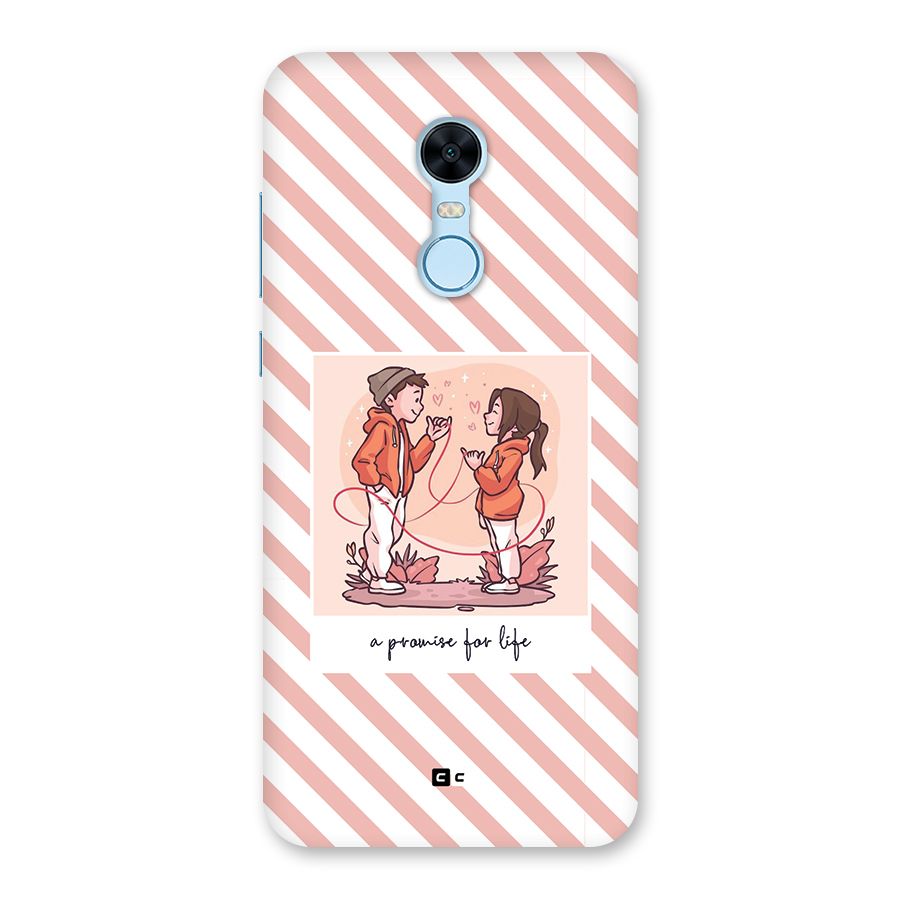 Promise For Life Back Case for Redmi Note 5