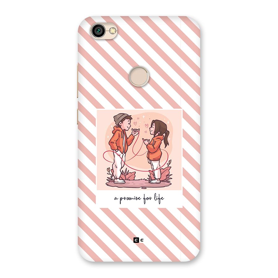 Promise For Life Back Case for Redmi Y1 2017