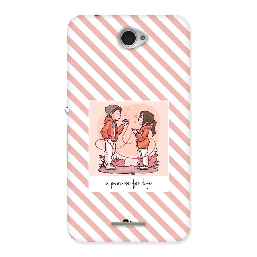 Promise For Life Back Case for Xperia E4