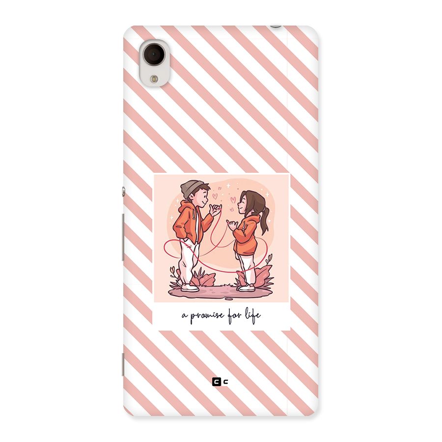 Promise For Life Back Case for Xperia M4 Aqua