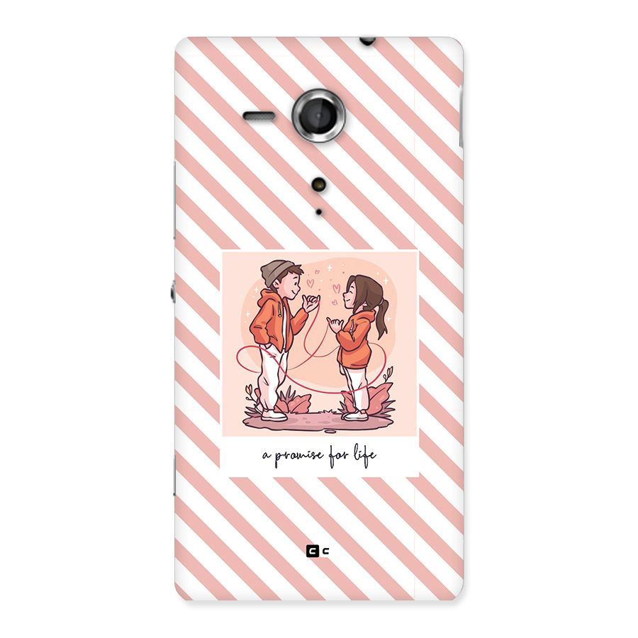 Promise For Life Back Case for Xperia Sp