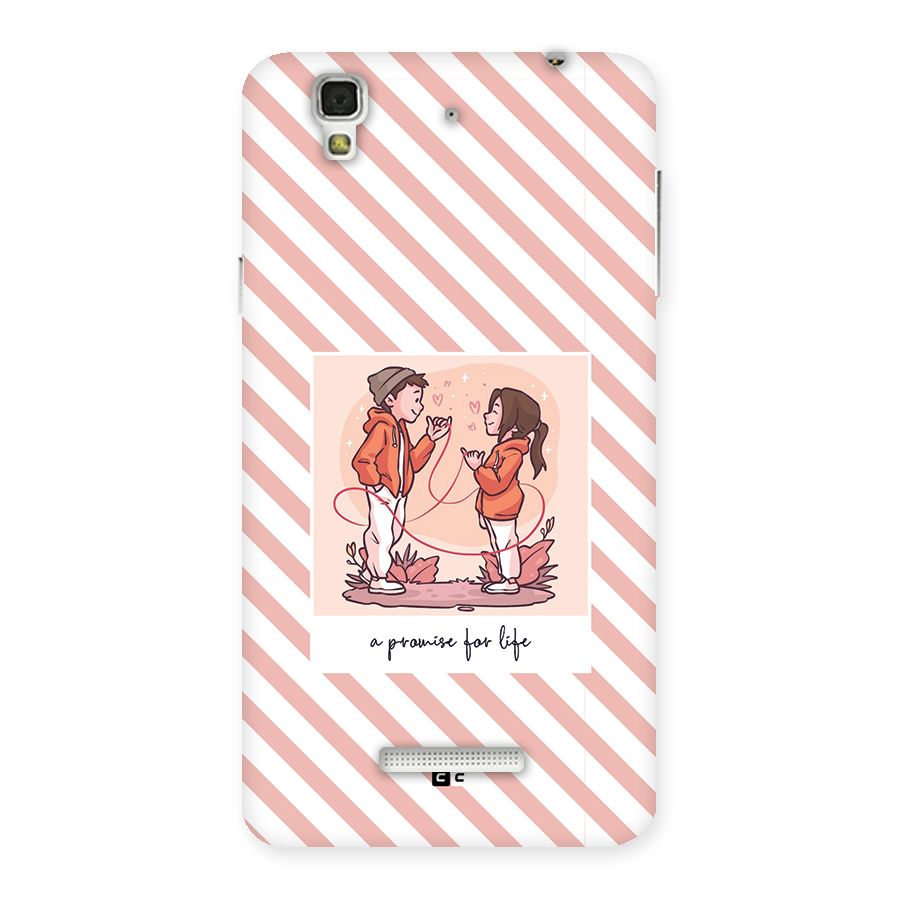 Promise For Life Back Case for Yureka