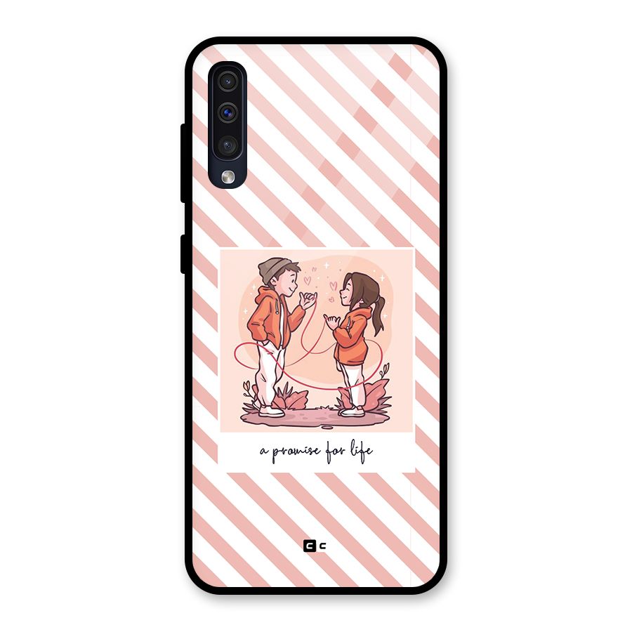 Promise For Life Glass Back Case for Galaxy A50s