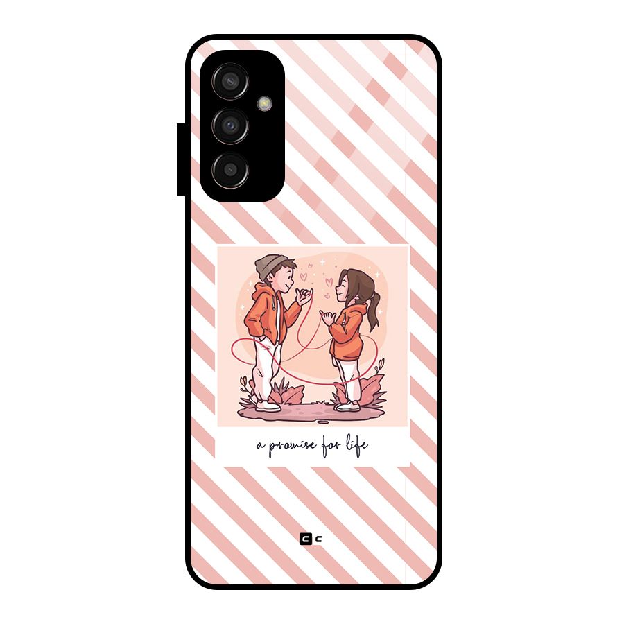 Promise For Life Glass Back Case for Galaxy F13