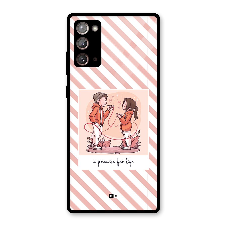 Promise For Life Glass Back Case for Galaxy Note 20