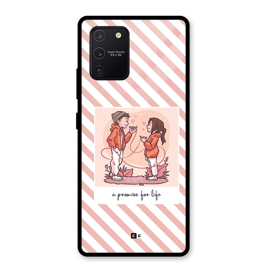 Promise For Life Glass Back Case for Galaxy S10 Lite