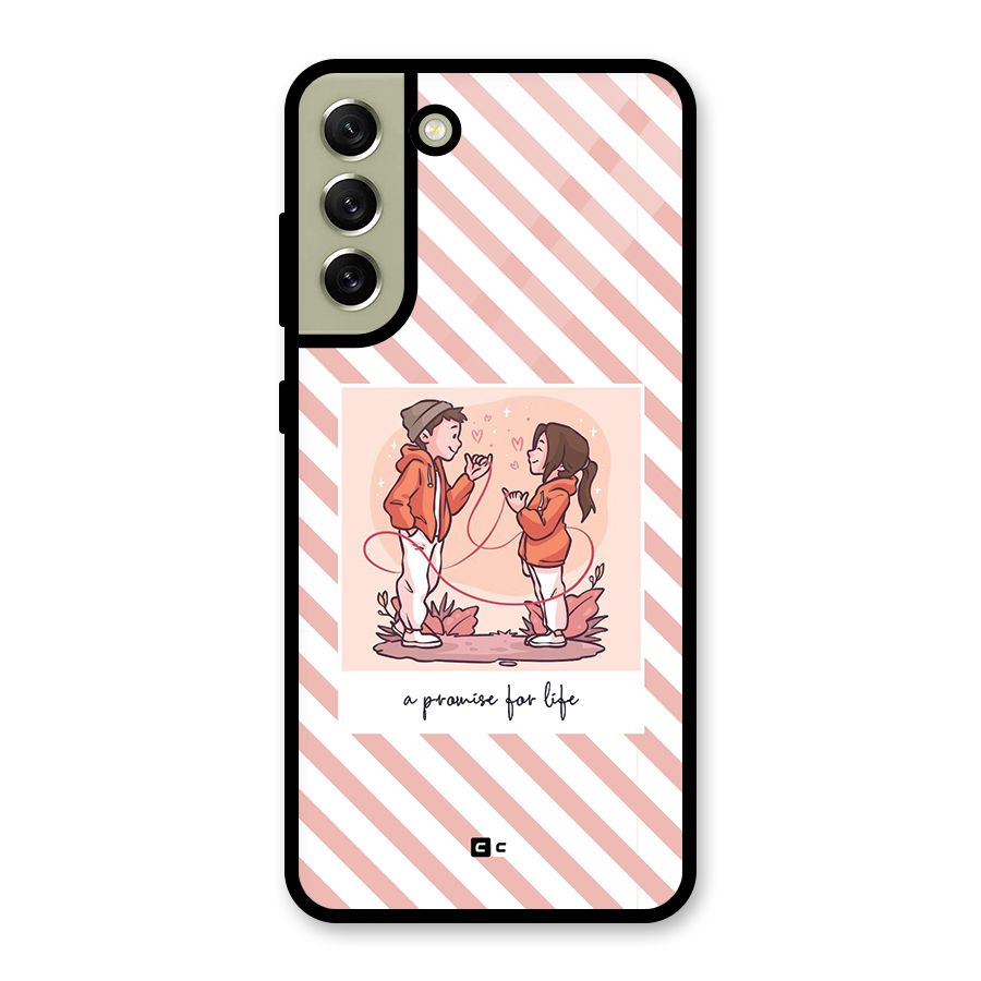 Promise For Life Glass Back Case for Galaxy S21 FE 5G