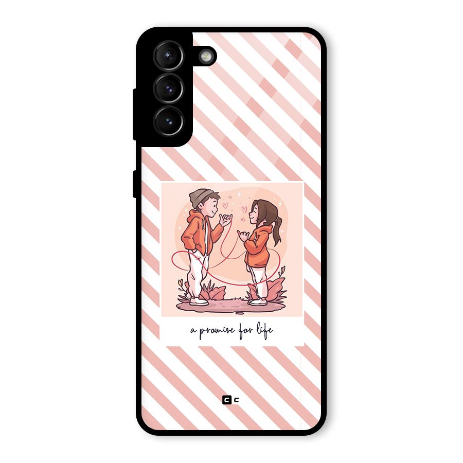 Promise For Life Glass Back Case for Galaxy S21 Plus