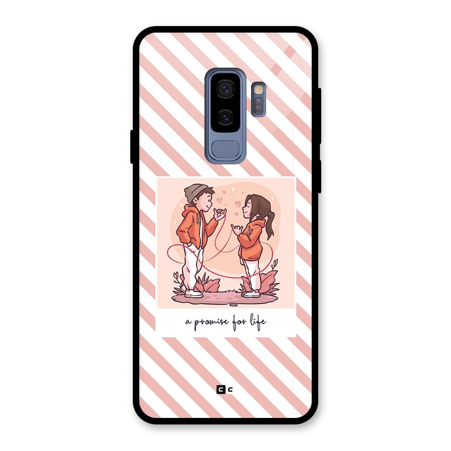 Promise For Life Glass Back Case for Galaxy S9 Plus