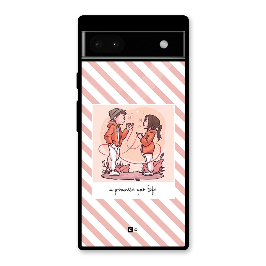 Promise For Life Glass Back Case for Google Pixel 6a