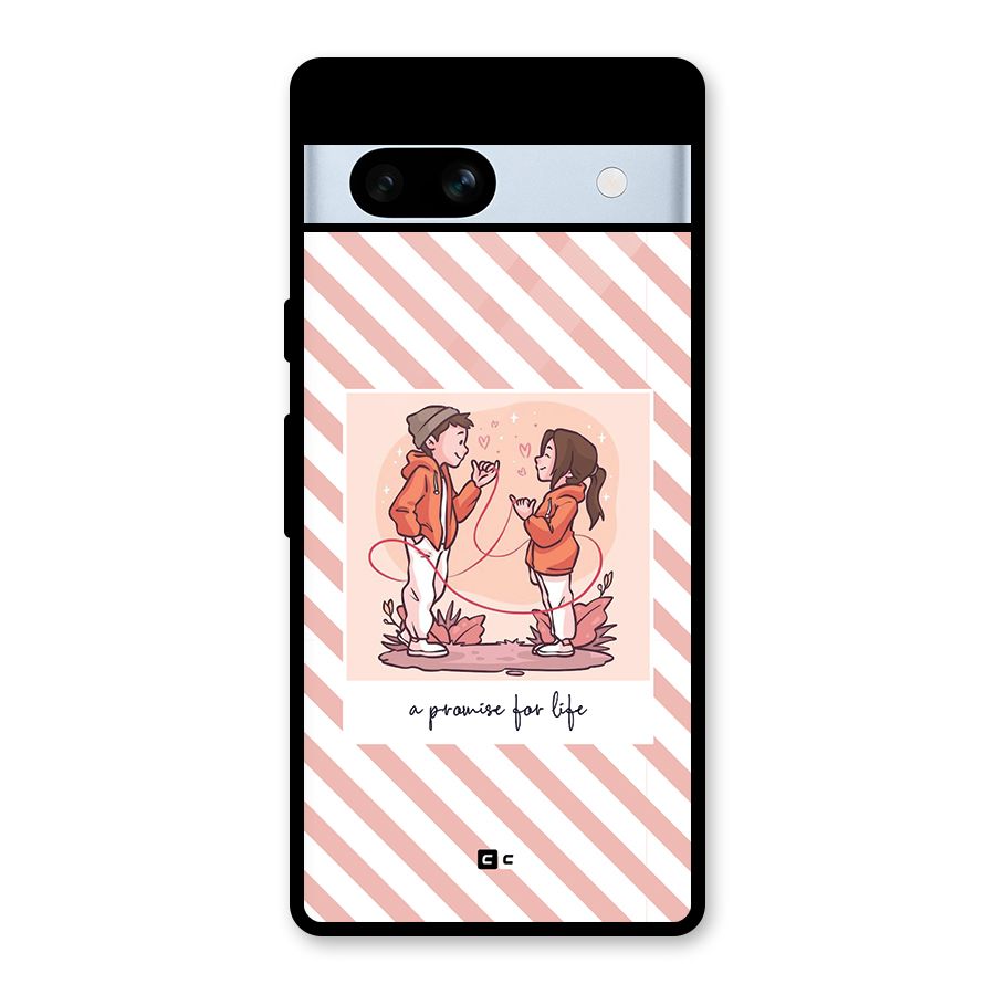 Promise For Life Glass Back Case for Google Pixel 7a