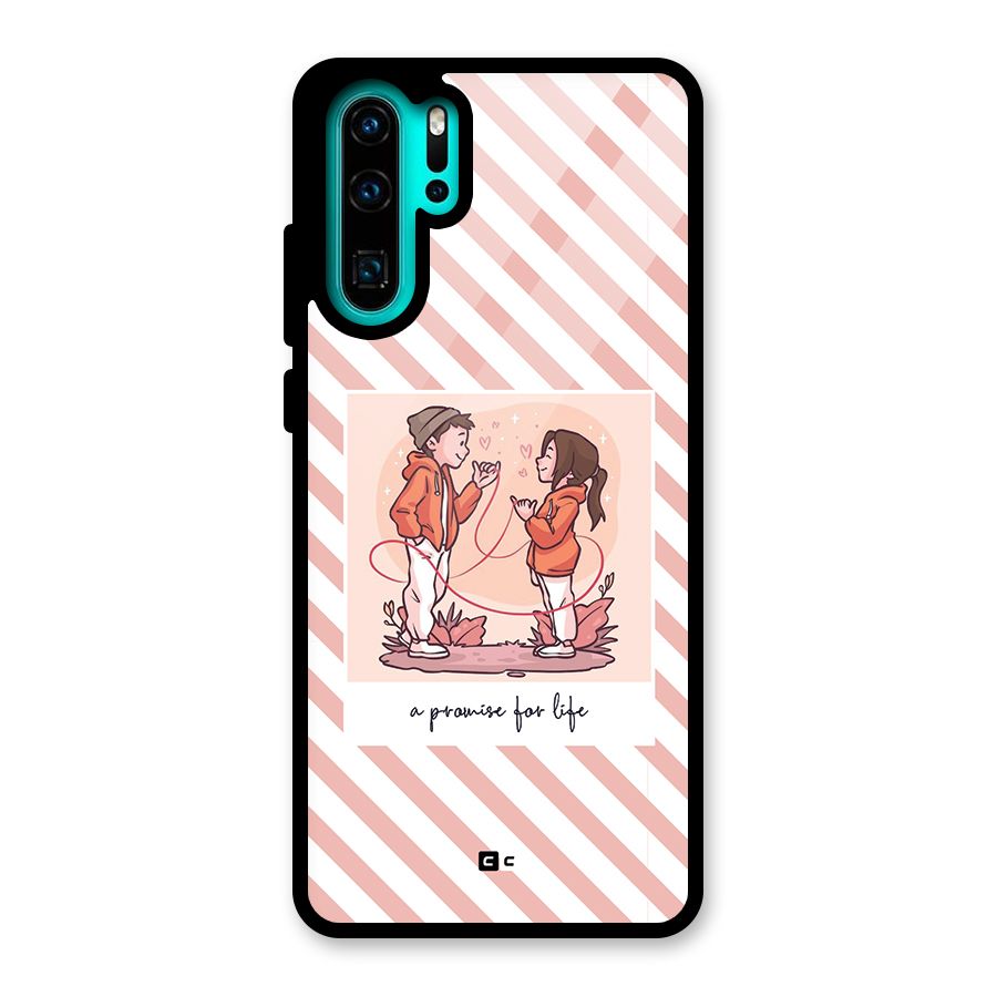 Promise For Life Glass Back Case for Huawei P30 Pro