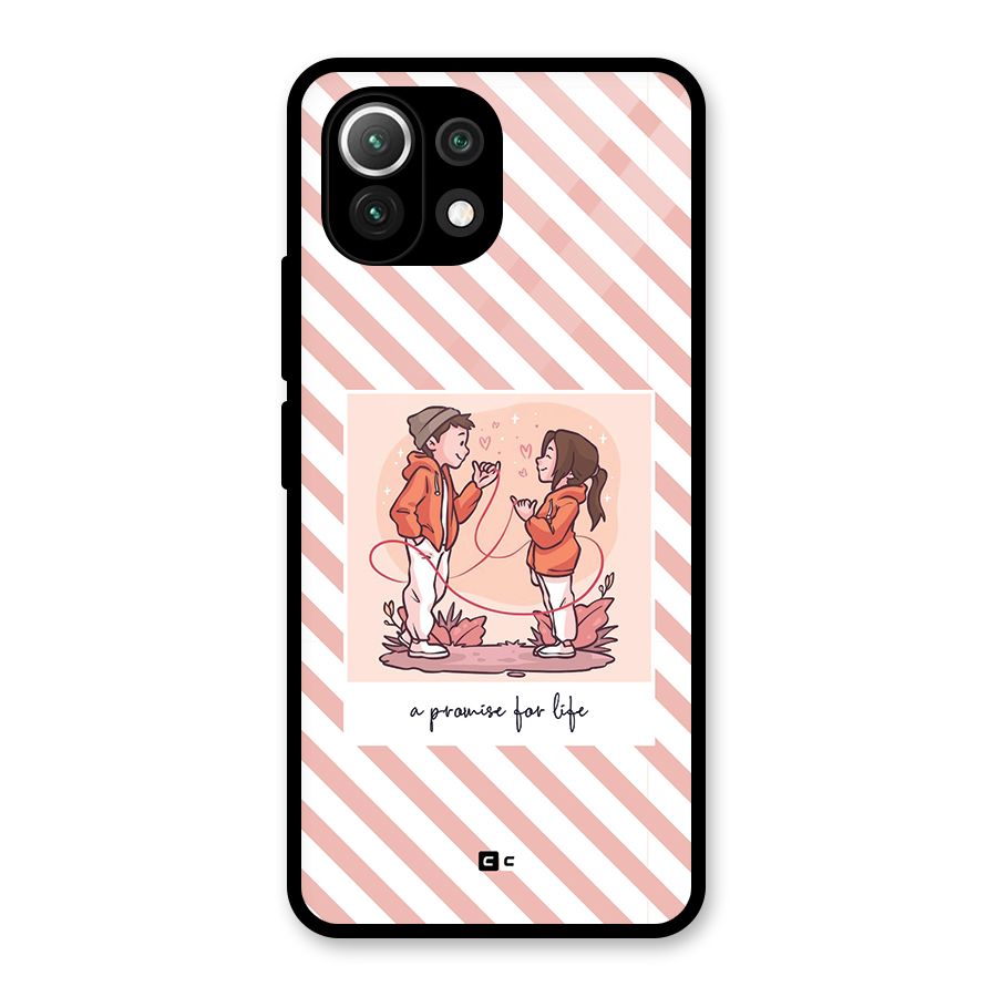Promise For Life Glass Back Case for Mi 11 Lite NE 5G